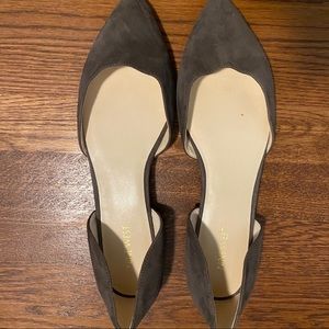 Grey Nine West Flats